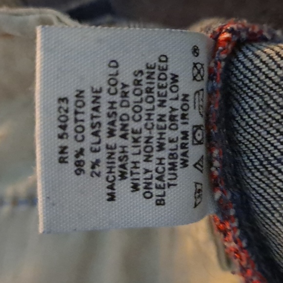 GAP Boot Cut Dark Wash Jeans Size 18R - Picture 9 of 9